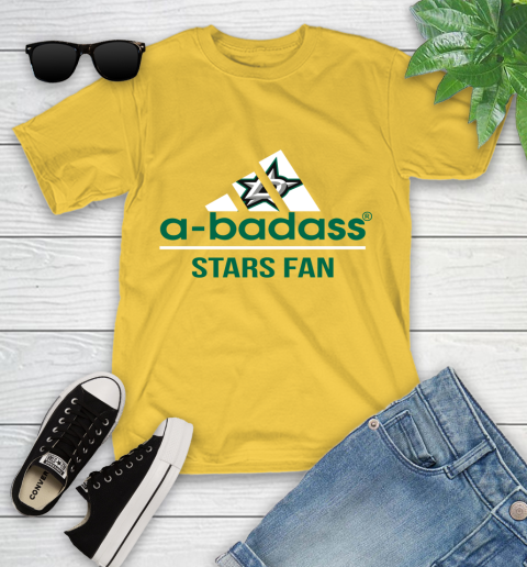 NHL A Badass Dallas Stars Jackets Fan Adidas Hockey Sports Youth T-Shirt 10