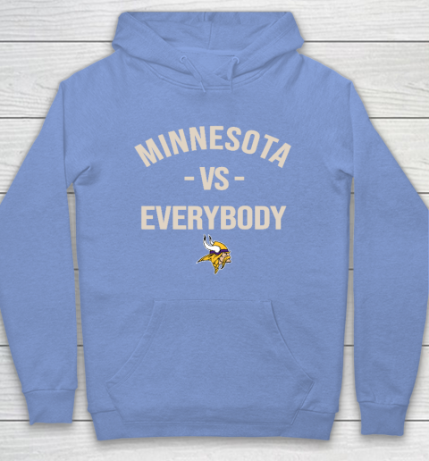 Minnesota Vikings Vs Everybody Hoodie 8