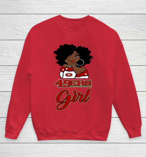San Francisco 49ers Girl NFL Youth Sweatshirt 9