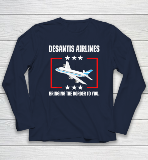 DeSantis Airlines Long Sleeve T-Shirt 2
