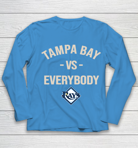 Tampa Bay Rays Vs Everybody Youth Long Sleeve 5