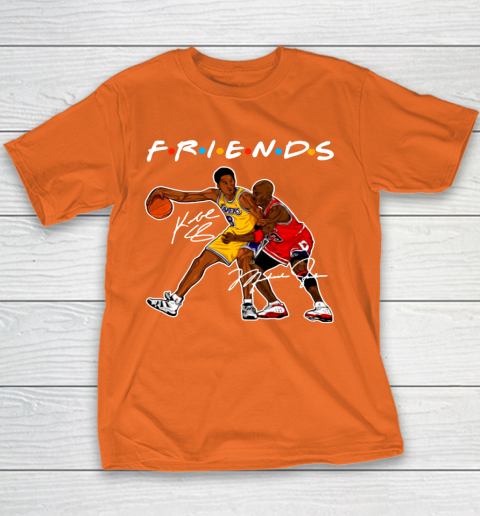 Michael Jordan And Kobe Bryant Friends Signatures Youth T