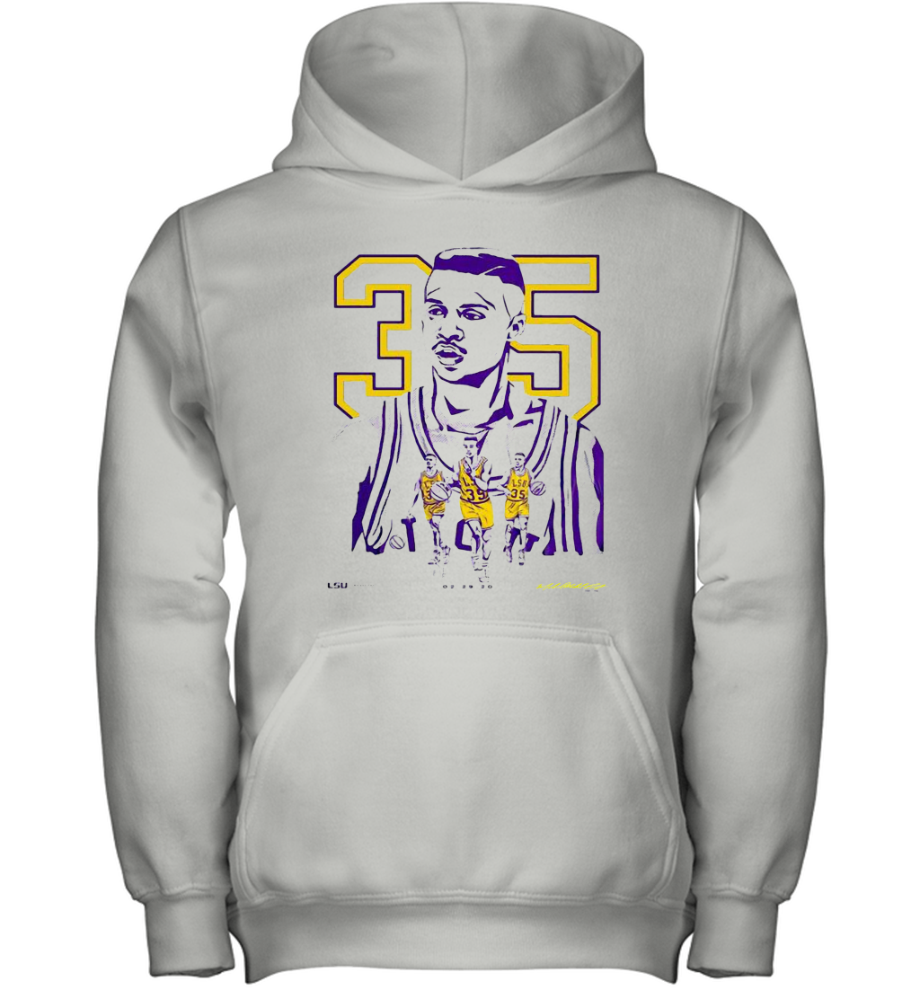 lsu white hoodie