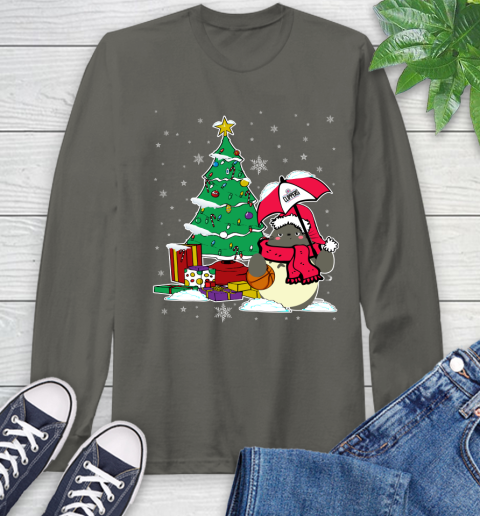 Los Angeles Lakers NBA Basketball Cute Tonari No Totoro Christmas Sports (2) Long Sleeve T-Shirt 9
