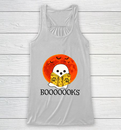 Booooooks T Shirt Boo Read Books Lover Halloween Long Sleeve T Shirt.E9S2TVU9C0 Racerback Tank