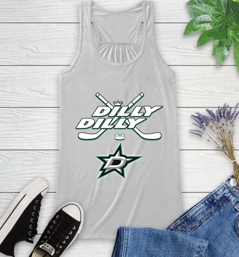 NHL Dallas Stars Dilly Dilly Hockey Sports Racerback Tank