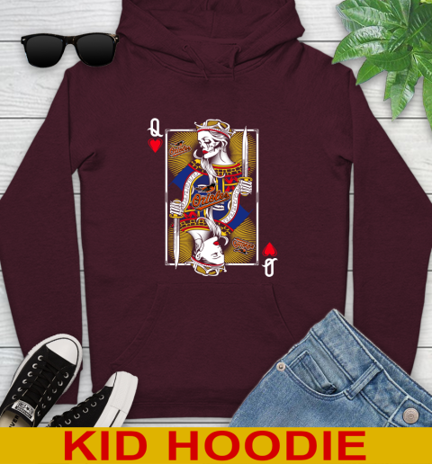 MLB Baseball Baltimore Orioles The Queen Of Hearts Card Shirt Youth Hoodie 7