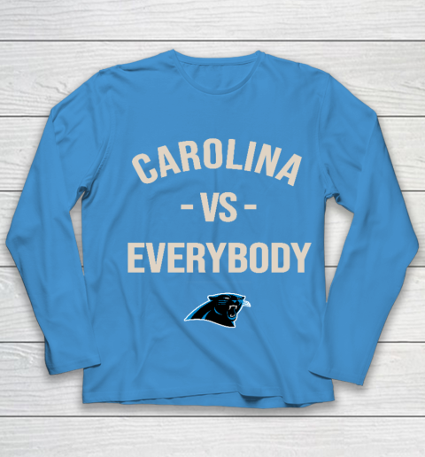 Carolina Panthers Vs Everybody Youth Long Sleeve 5
