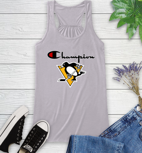 NHL Hockey Pittsburgh Penguins Champion Shirt Racerback Tank 3