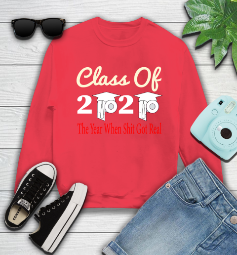The Year When Shit Got Real Graduation 2020 T Shirt 35