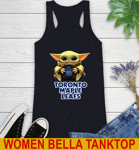 NHL Hockey Toronto Maple Leafs Star Wars Baby Yoda Shirt 46