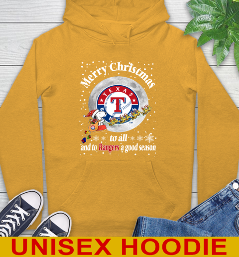 Texas Rangers Merry Christmas To All And To Rangers A Good Season MLB Baseball Sports Hoodie 2