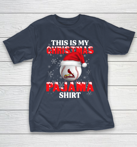 St.Louis Cardinals This Is My Christmas Pajama Shirt MLB T-Shirt 3