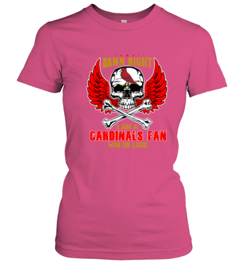 Damn Right I Am Arizona Cardinals Fan Win Or Lose Unisex T-Shirt