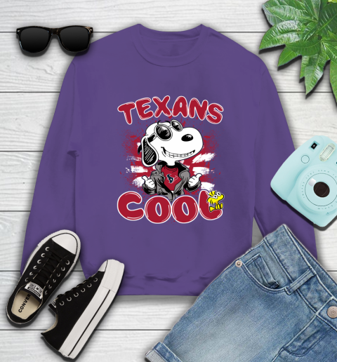 NFL Football Houston Texans Cool Snoopy Shirt Sweatshirt 4