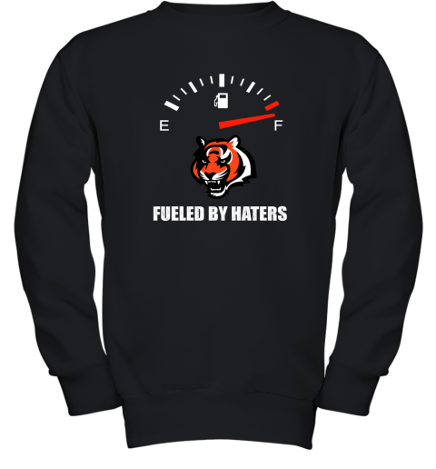 Fueled By Haters Maximum Fuel Cincinnati Bengals Youth Sweatshirt