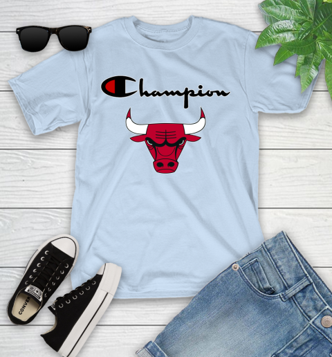 NBA Basketball Chicago Bulls Champion Shirt Youth T-Shirt 5