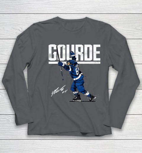 Yanni Gourde For Tampa Bay Lightning Fans Youth Long Sleeve 6