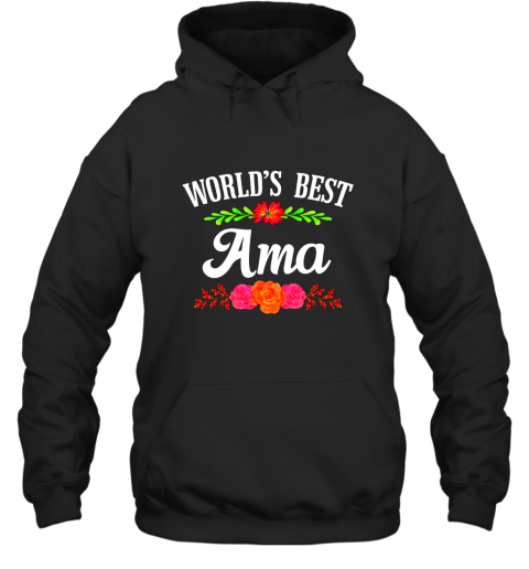 World's Best Ama  Cool Grandma Sweatshirt Hooded