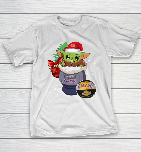 Baby yoda lakers top
