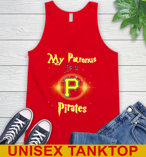 MLB Baseball Harry Potter My Patronus Is A Pittsburgh Pirates Tank Top 5