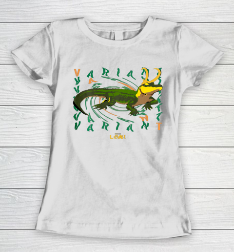 Marvel Loki Gator Alligator Variant Women's T-Shirt