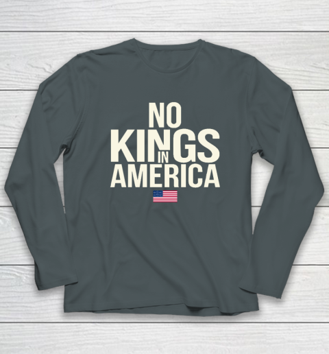 No Kings In America Long Sleeve T-Shirt 3