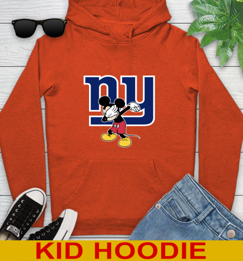 New York Giants NFL Football Dabbing Mickey Disney Sports Youth Hoodie 5