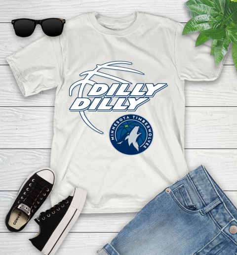NBA Minnesota Timberwolves Dilly Dilly Basketball Sports Youth T-Shirt