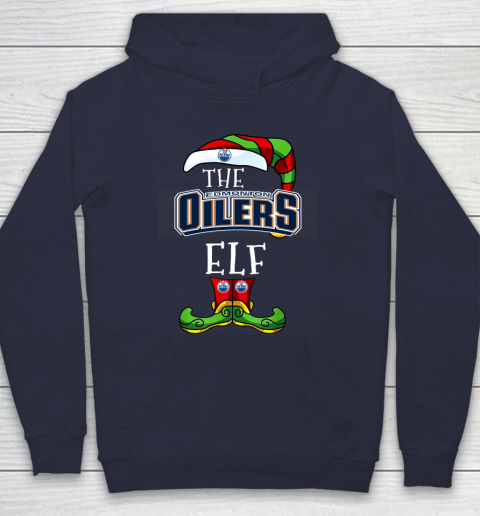 Edmonton Oilers Christmas ELF Funny NHL Hoodie 2