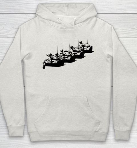 Tank Man Art Hoodie 8