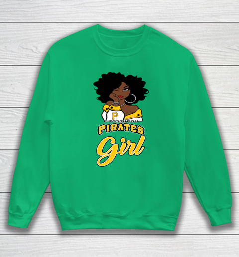 Pittsburgh Piratess Girl MLB Sweatshirt 6