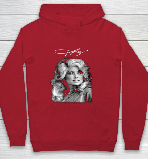 Dolly Parton Classic Vintage Signature Youth Hoodie 7