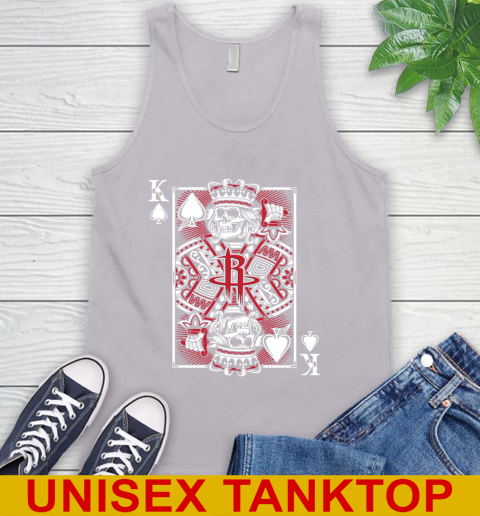 Houston Rockets NBA Basketball The King Of Spades Death Cards Shirt Tank Top 3