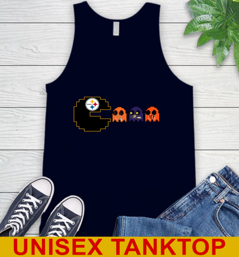 Pittsburgh Steelers NFL Football Pac Man Champion Tank Top 3