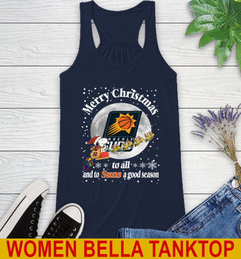 Phoenix Suns Merry Christmas To All And To Suns A Good Season NBA Basketball Sports Racerback Tank 9