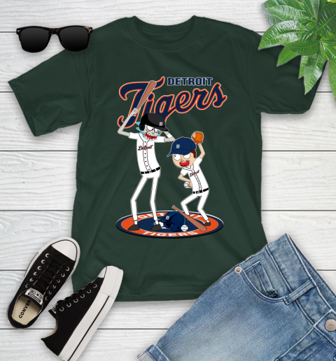 MLB Detroit Tigers Rick And Morty Baseball 107