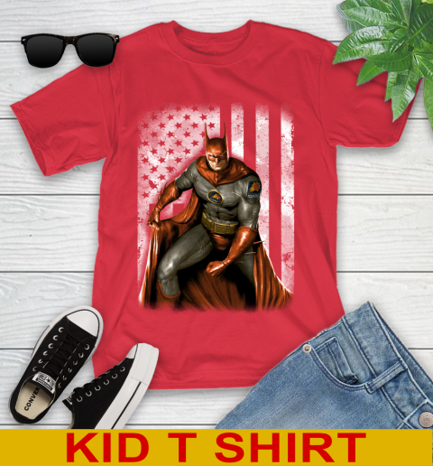 Phoenix Suns NBA Basketball Batman DC American Flag Shirt Youth T-Shirt 11