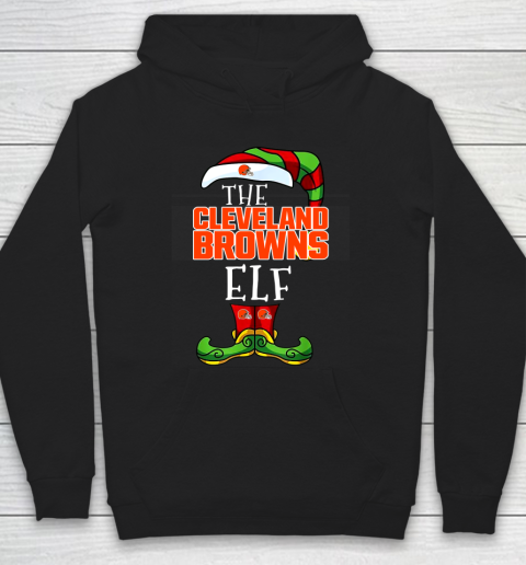 Cleveland Browns Christmas ELF Funny NFL Hoodie