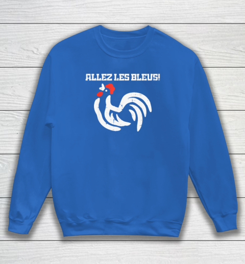 France Allez Les Bleus French Rooster Soccer Sweatshirt 5