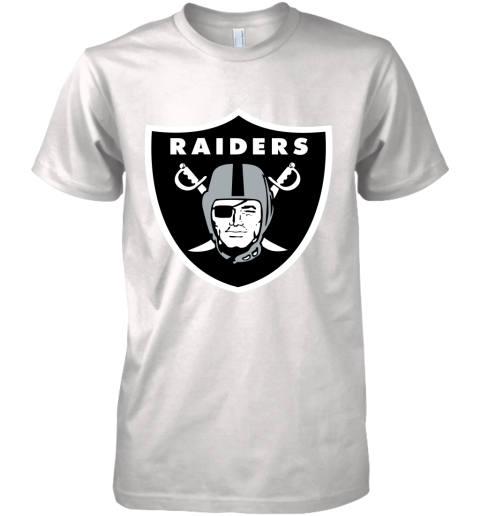 Oakland Raiders NFL Line by Fanatics Branded Black Victory Premium Men's T-Shirt