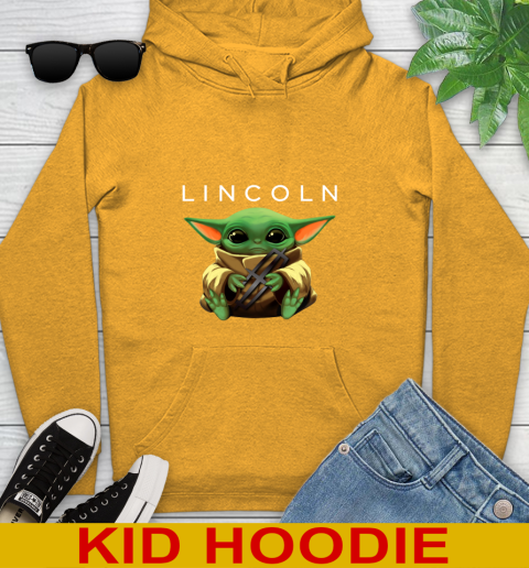Star Wars Baby Yoda Hugs Lincoln Car Shirt 129