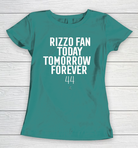 Anthony Rizzo Tshirt Fan Today Tomorrow Forever Gameday Women's T-Shirt 10