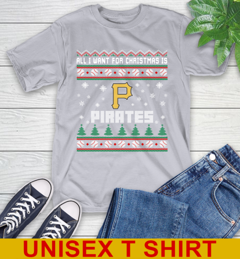 MLB All I Want For Christmas Is Pittsburgh Pirates Baseball Sports 5