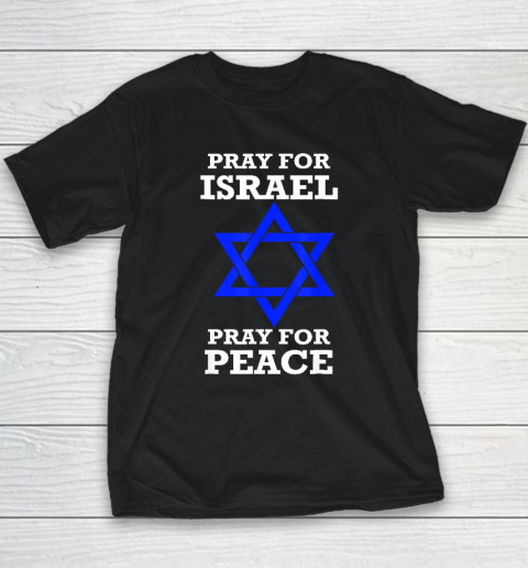 Pray For Israel Peace Youth T-Shirt