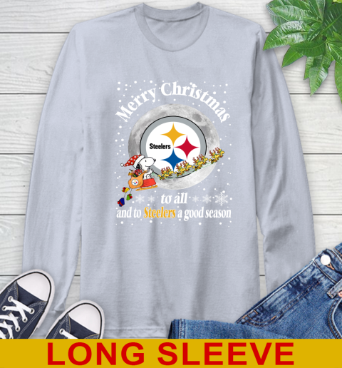 Pittsburgh Steelers Merry Christmas To All And To Steelers A Good Season NFL Football Sports Long Sleeve T-Shirt 6