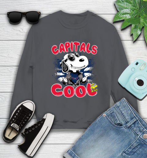 NHL Hockey Washington Capitals Cool Snoopy Shirt Sweatshirt - Image 7