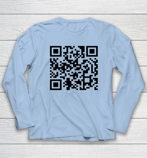 Trump Dance Troll QR Funny President Trump Dance Code Long Sleeve T-Shirt 5