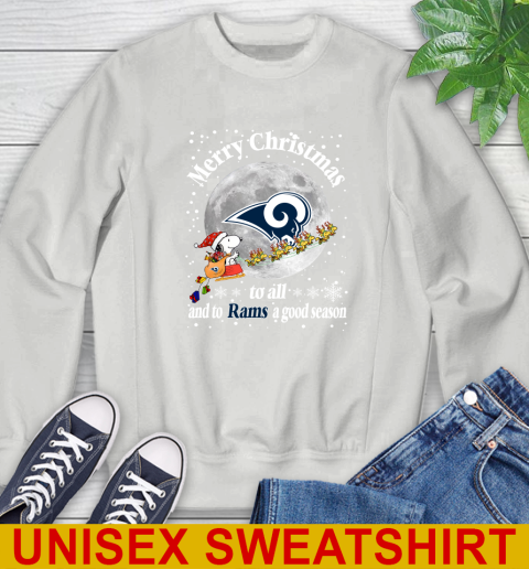 Los Angeles Rams Merry Christmas To All And To Rams A Good Season NFL Football Sports Sweatshirt 5