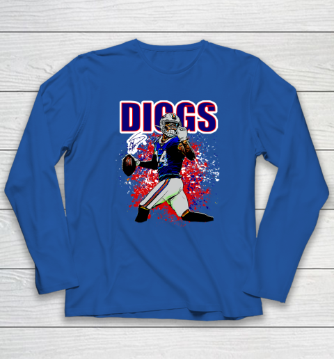 Stefon Diggs Buffalo Bills Long Sleeve T-Shirt 11